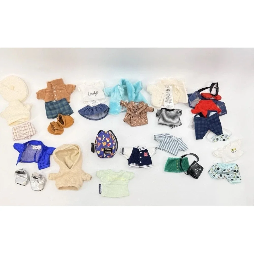 Disney Nuimos Clothes & Accessories Lot 30/ Spirit Jersey Mini Loungfly Backpack